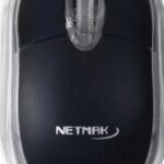 Mouse Optico con Luz Netmak  Nm-mo1 con cable