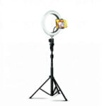 Kit Luz Led 20 cm + Soporte Celular+ Trípode 2 mts New