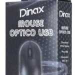 Mouse Optico luminoso  Usb 800 Dinax Con cable