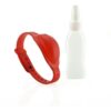 PULSERA DE SILICONA SANITIZANTE (DOSIFICADOR)